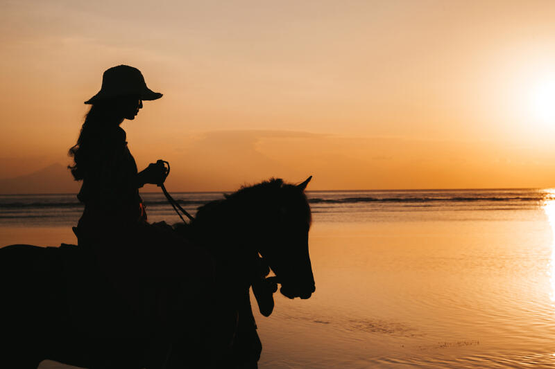 Sunset Beach Horse Ride